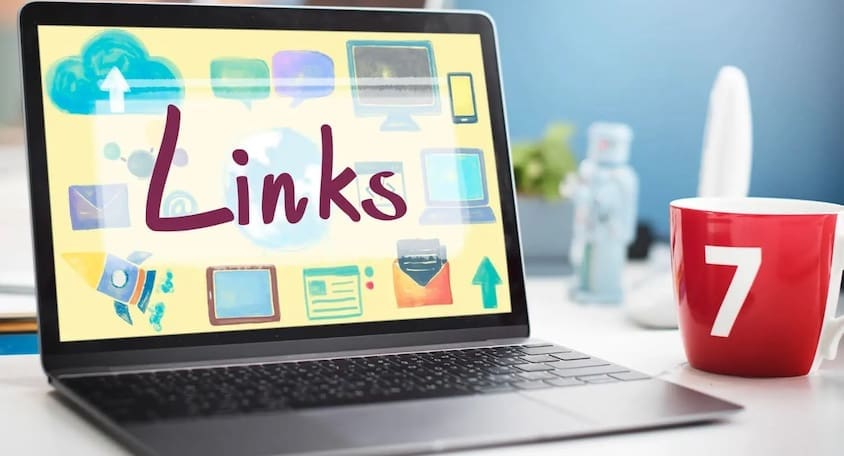 The importance of link building.